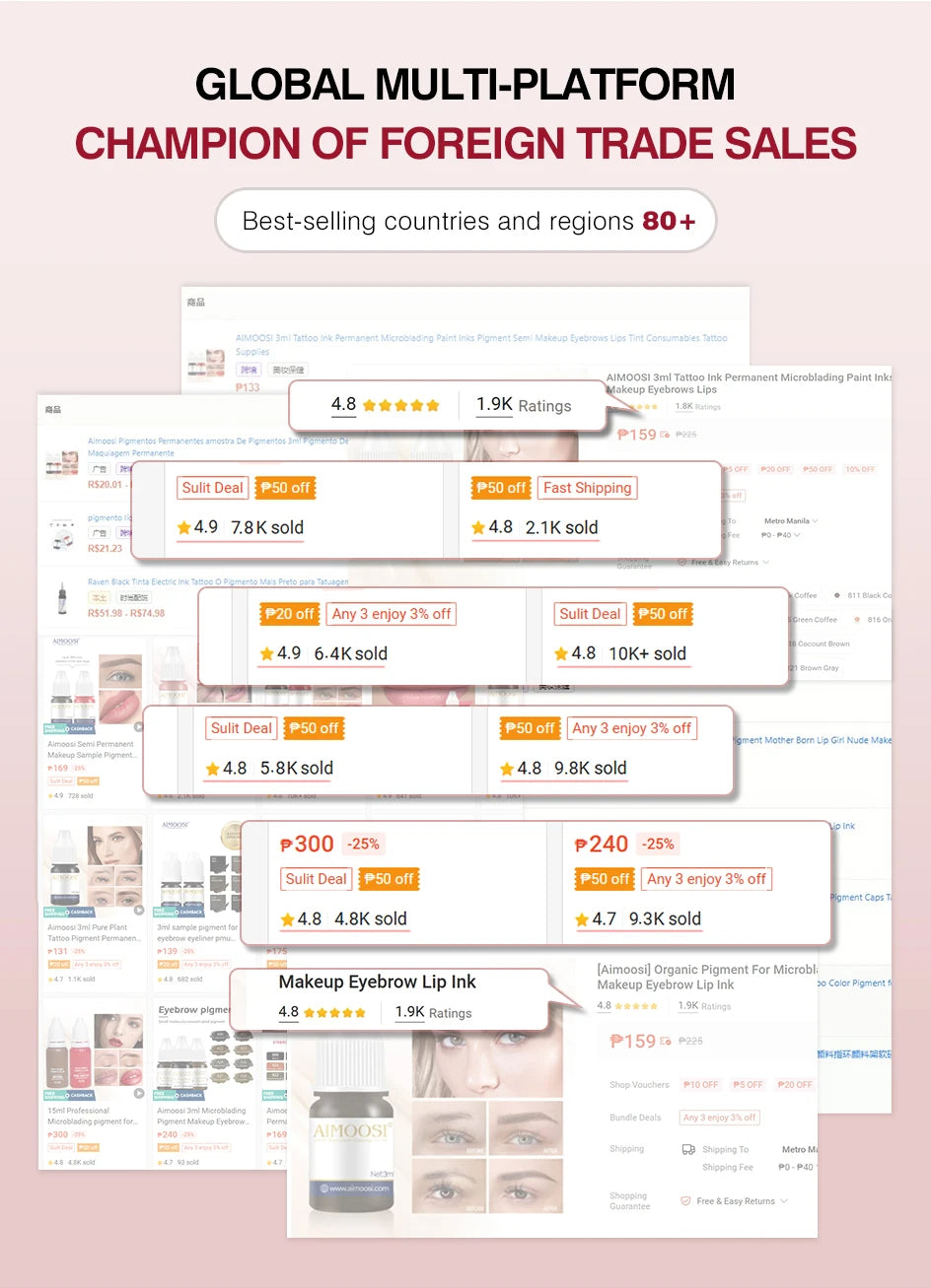 AIMOOSI Special Makeup Lip Pigment