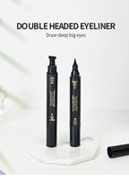 Waterproof Double-Headed Cat Eye Eyeliner