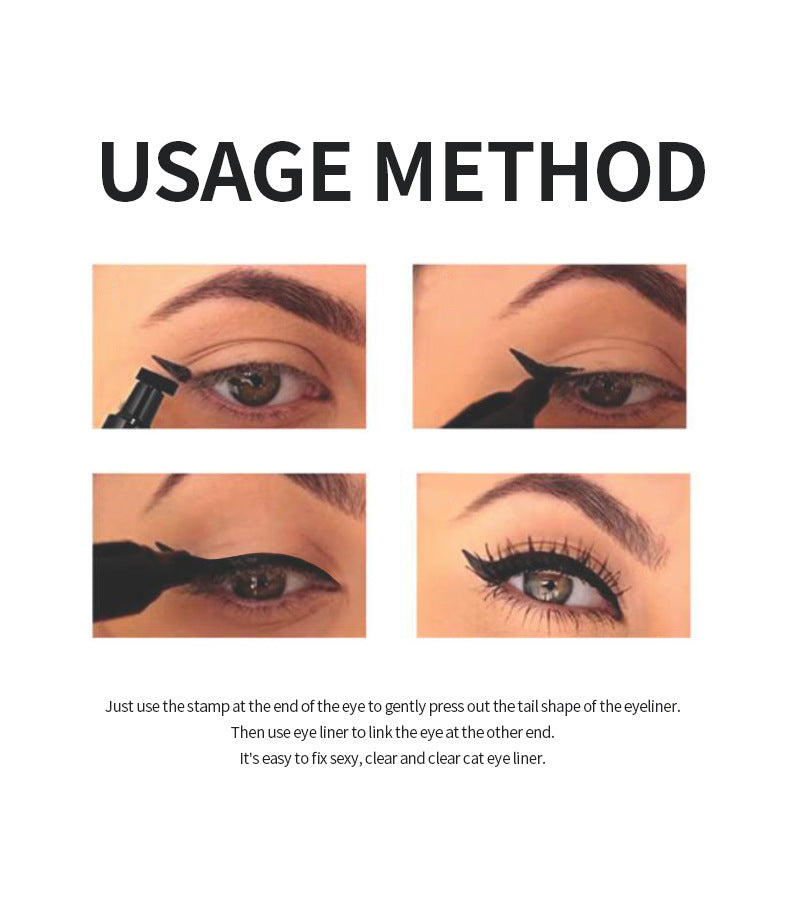 Waterproof Double-Headed Cat Eye Eyeliner