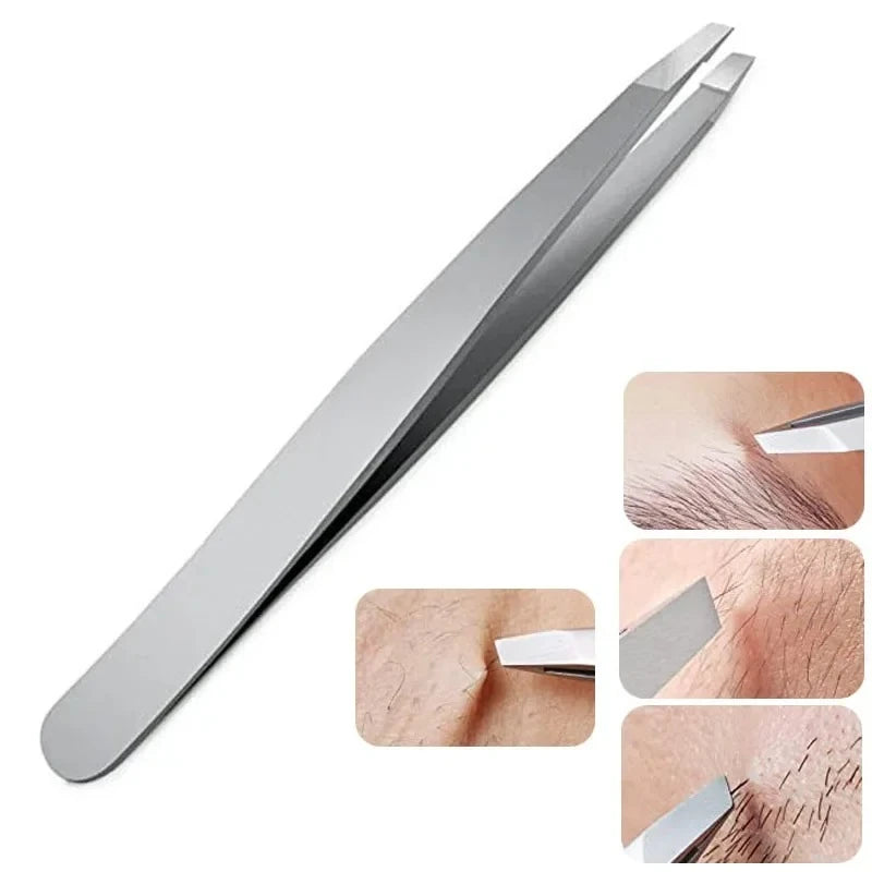 Stainless Steel Eyebrow Precision Tweezers