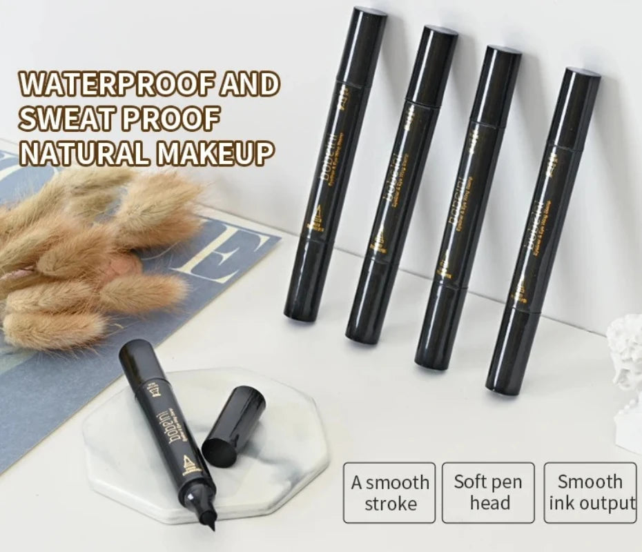 Waterproof Double-Headed Cat Eye Eyeliner