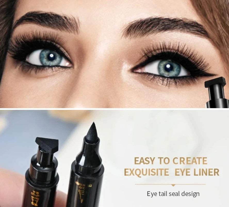 Waterproof Double-Headed Cat Eye Eyeliner